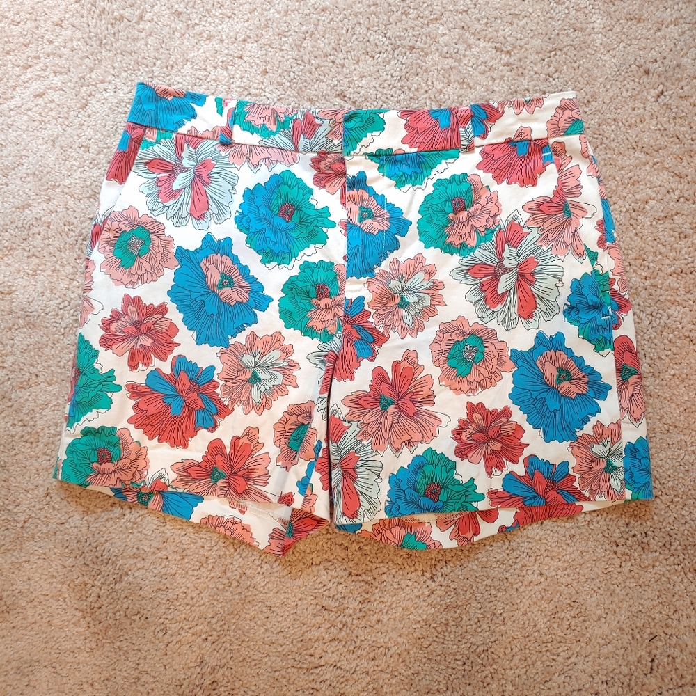 Banana Republic Floral Shorts Size 0
